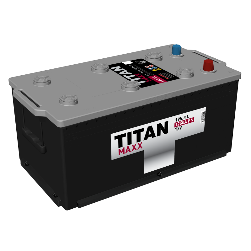 Автомобильный аккумулятор TITAN MAXX 6CT-195.3 L