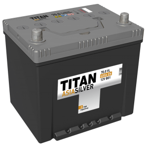 Автомобильный аккумулятор TITAN ASIASILVER 6CT-70.0 VL B01