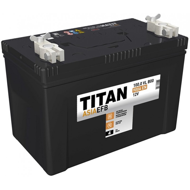 Аккумулятор TITAN ASIA EFB 6CT-100.0 VL B01