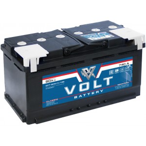 Автомобильный аккумулятор VOLT Classic 6CT- 90N  90 Ач (A/h) прямая полярность - VC9011