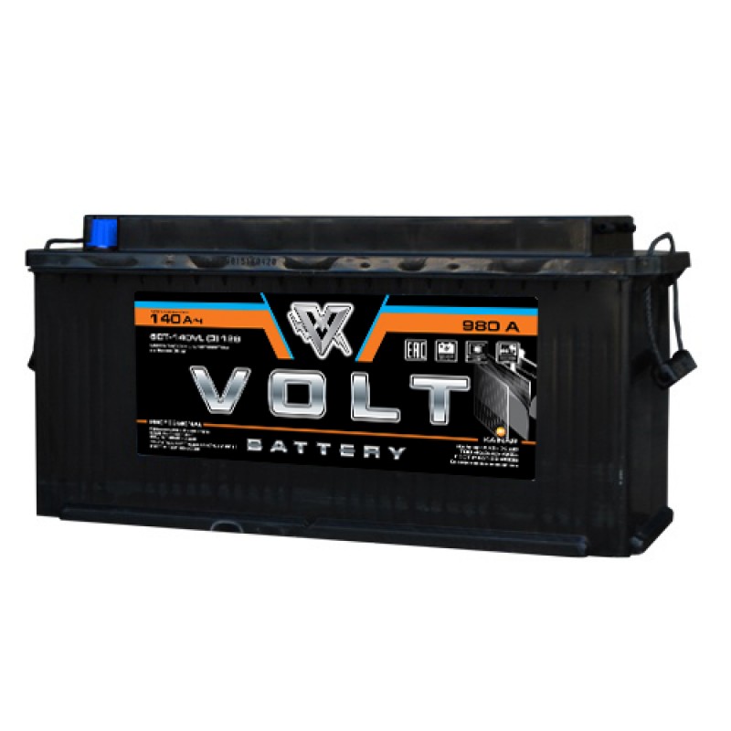 Автомобильный аккумулятор VOLT PRO 6СТ-140VL.3 140 Ач (A/h) обратная полярность - VL14031