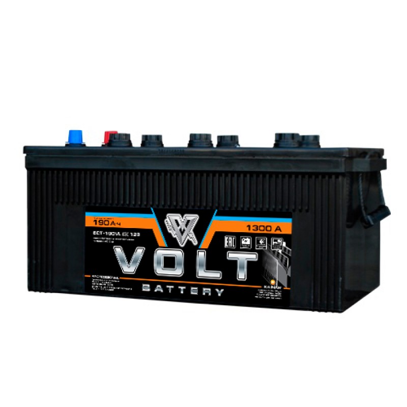 Автомобильный аккумулятор VOLT PRO 6СТ-190VL.3 190 Ач (A/h) обратная полярность - VL19031