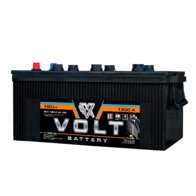 Автомобильный аккумулятор VOLT PRO 6СТ-190VL(4) 190 Ач (A/h) российская полярность - VL19041