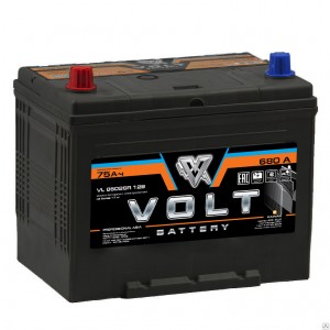 Автомобильный аккумулятор VOLT PRO ASIA  75 Ач (A/h) прямая полярность - VL85D26R