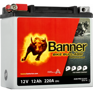 Аккумулятор Bike Bull AGM PROfessional AGM PRO 514 01 / ETX14 Аккумулятор Bike Bull AGM PROfessional AGM PRO 514 01 / ETX14