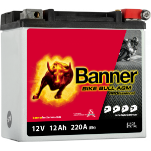 Аккумулятор Bike Bull AGM PROfessional AGM PRO 514 21 / ETX 14L Аккумулятор Bike Bull AGM PROfessional AGM PRO 514 21 / ETX 14L