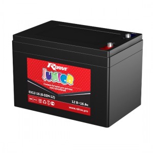 Аккумулятор RDRIVE JUNIOR EV12-16 (6-DZM-12) 12Ач 12В  обратная полярность (0) Аккумулятор RDRIVE JUNIOR EV12-16 (6-DZM-12) 12Ач 12В  обратная полярность (0)