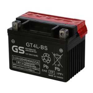 Аккумулятор GS YUASA GS GT4L-BS 3Ач 12В 40А обратная полярность (0) Аккумулятор GS YUASA GS GT4L-BS 3Ач 12В 40А обратная полярность (0)