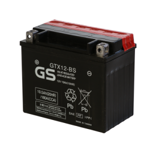 Аккумулятор GS YUASA GS GTX12-BS 10Ач 12В 180А прямая полярность (1) Аккумулятор GS YUASA GS GTX12-BS 10Ач 12В 180А прямая полярность (1)