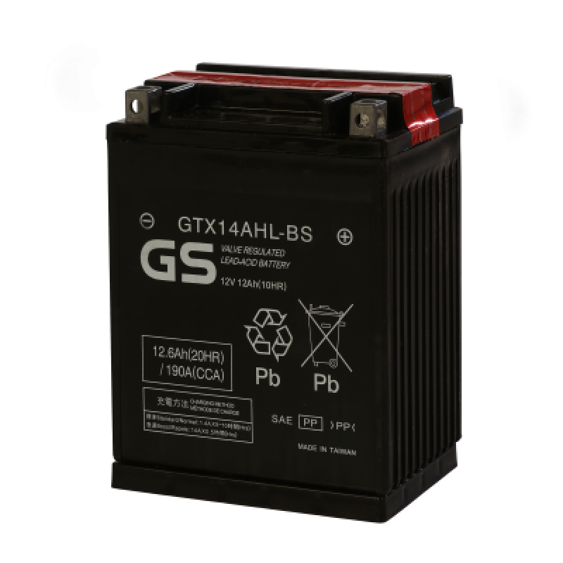 Аккумулятор GS YUASA GS GTX14AHL-BS 12Ач 12В 190А обратная полярность (0)