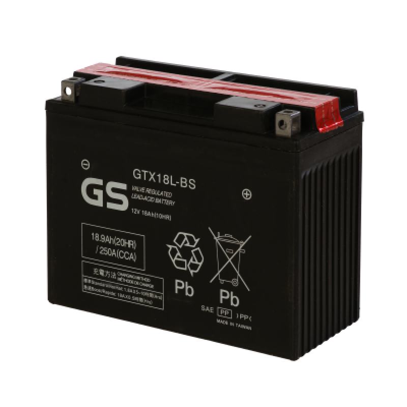 Аккумулятор GS YUASA GS GTX18L-BS 18Ач 12В 250А обратная полярность (0)