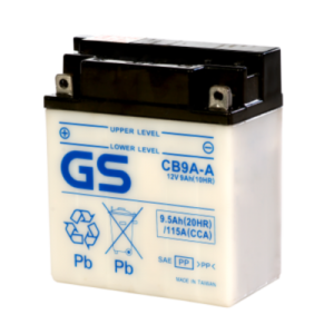 Аккумулятор GS YUASA GS CB9A-A 9Ач 12В 115А прямая полярность (1) Аккумулятор GS YUASA GS CB9A-A 9Ач 12В 115А прямая полярность (1)