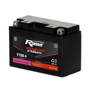 Аккумулятор RDRIVE EXTREMAL IRIDIUM YT9B-4 8.4Ач 12В 115А обратная полярность (0) Аккумулятор RDRIVE EXTREMAL IRIDIUM YT9B-4 8.4Ач 12В 115А обратная полярность (0)