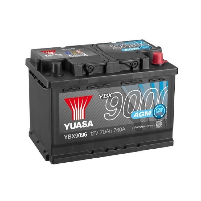 Аккумулятор GS YUASA YUASA YBX9096 70Ач 12В 760А обратная полярность (0)
