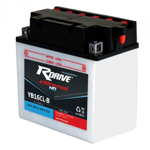 Аккумулятор RDRIVE EXTREMAL HD YB16CL-B 20Ач 12В 240А обратная полярность (0) Аккумулятор RDRIVE EXTREMAL HD YB16CL-B 20Ач 12В 240А обратная полярность (0)