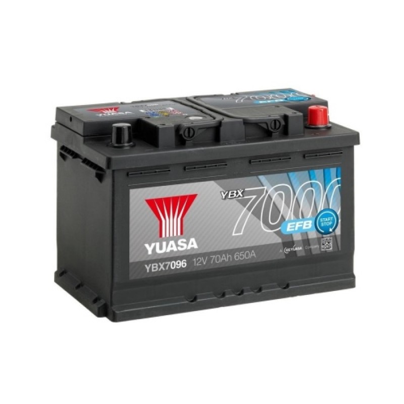 Аккумулятор GS YUASA YUASA YBX7096 70Ач 12В 680А обратная полярность (0)