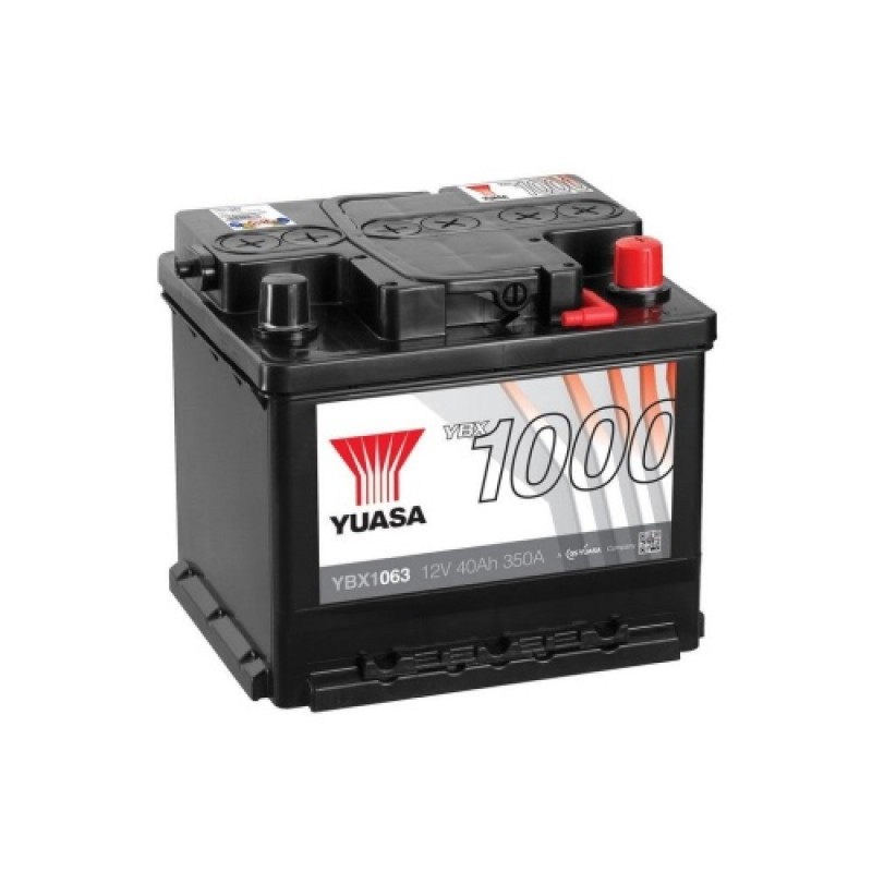 Аккумулятор GS YUASA YUASA YBX1063 40Ач 12В 350А обратная полярность (0)