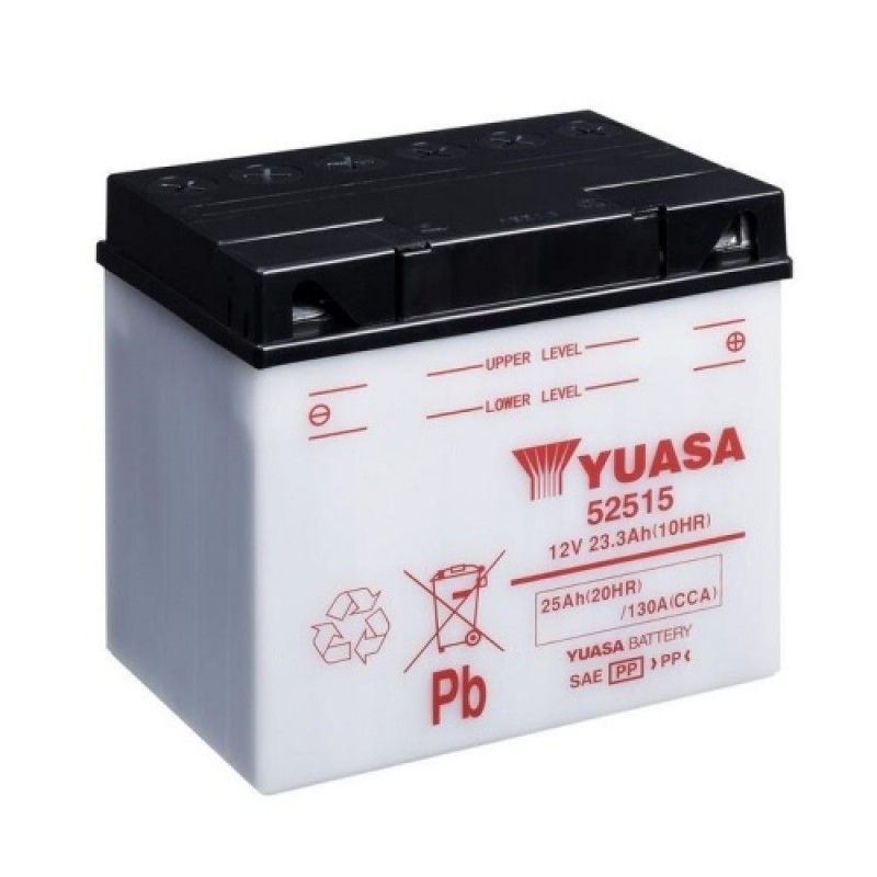 Аккумулятор GS YUASA YUASA 52515 25Ач 12В 130А обратная полярность (0)