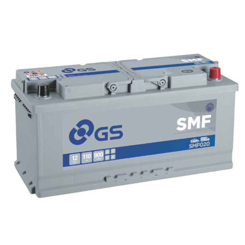 Аккумулятор GS YUASA GS SMF020 110Ач 12В 900А обратная полярность (0)