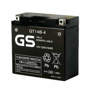 Аккумулятор GS YUASA GS GT14B-4 12Ач 12В 180А обратная полярность (0) Аккумулятор GS YUASA GS GT14B-4 12Ач 12В 180А обратная полярность (0)