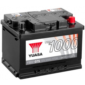 Аккумулятор GS YUASA YUASA YBX1075 54Ач 12В 470А обратная полярность (0)