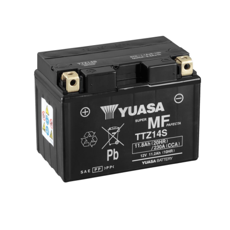 Аккумулятор GS YUASA YUASA TTZ14S 11Ач 12В 230А обратная полярность (0)