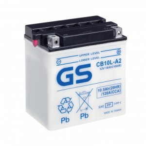 Аккумулятор GS YUASA GS CB10L-A2 10Ач 12В 120А обратная полярность (0) Аккумулятор GS YUASA GS CB10L-A2 10Ач 12В 120А обратная полярность (0)