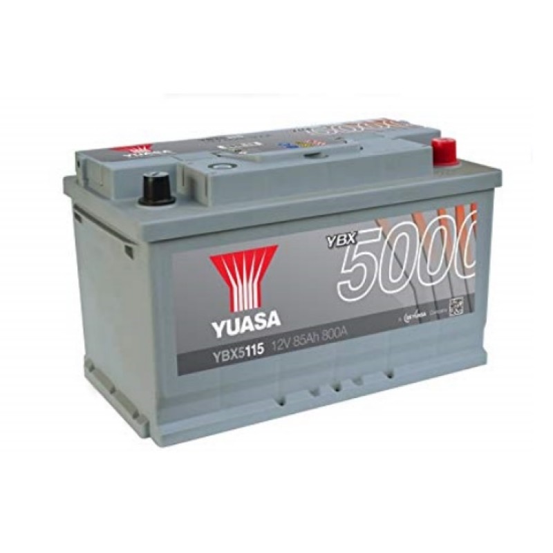 Аккумулятор GS YUASA YUASA YBX5115 85Ач 12В 800А обратная полярность (0)