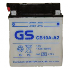 Аккумулятор GS YUASA GS CB10A-A2 10Ач 12В 120А обратная полярность (0) Аккумулятор GS YUASA GS CB10A-A2 10Ач 12В 120А обратная полярность (0)