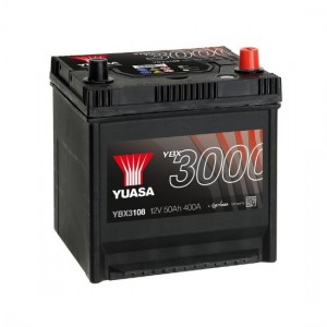 Аккумулятор GS YUASA YUASA YBX3108 50Ач 12В 400А обратная полярность (0)