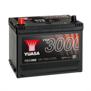 Аккумулятор GS YUASA YUASA YBX3069 70Ач 12В 570А обратная полярность (0)