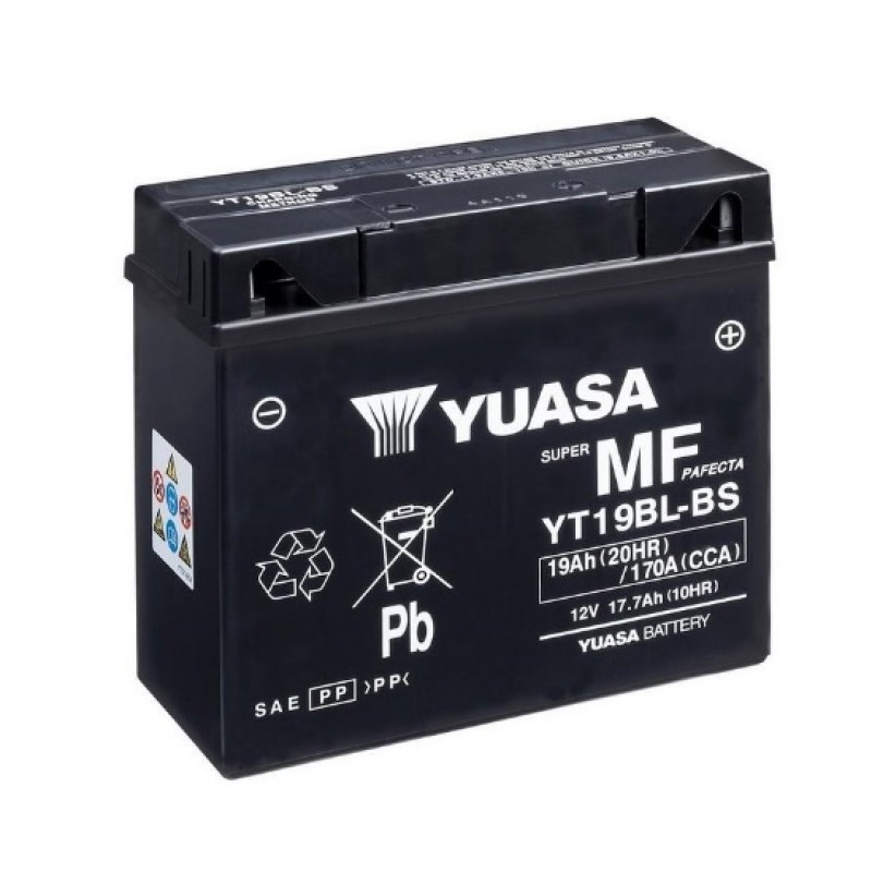 Аккумулятор GS YUASA YUASA YT19BL-BS 19Ач 12В 170А обратная полярность (0)