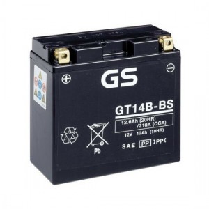 Аккумулятор GS YUASA GS GT14B-BS 12Ач 12В 210А прямая полярность (1) Аккумулятор GS YUASA GS GT14B-BS 12Ач 12В 210А прямая полярность (1)