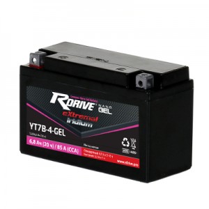 Аккумулятор RDRIVE EXTREMAL IRIDIUM YT7B-4-GEL 6.5Ач 12В 85А обратная полярность (0) Аккумулятор RDRIVE EXTREMAL IRIDIUM YT7B-4-GEL 6.5Ач 12В 85А обратная полярность (0)