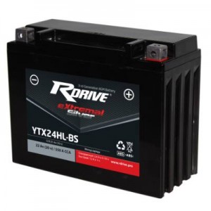 Аккумулятор RDRIVE EXTREMAL SILVER YTX24HL-BS 22Ач 12В 350А обратная полярность (0) Аккумулятор RDRIVE EXTREMAL SILVER YTX24HL-BS 22Ач 12В 350А обратная полярность (0)