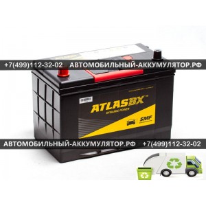 АККУМУЛЯТОР ATLAS 100Ah EN760 п.п.(302х172х220) (MF60046) (борт) АККУМУЛЯТОР ATLAS 100Ah EN760 п.п.(302х172х220) (MF60046) (борт)