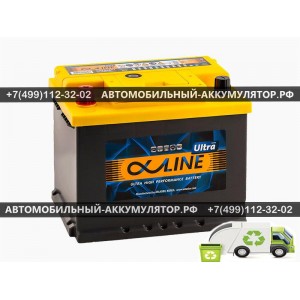 АККУМУЛЯТОР ALPHALINE ULTRA  68Ah EN680 п.п.(242x175x190)