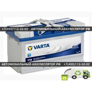АККУМУЛЯТОР VARTA Blue Dynamic 80Ah EN740 о.п.(315х175х190) - 580400074