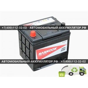 АККУМУЛЯТОР HANKOOK  60Ah EN550 о.п.(206х172х205) (26-550)