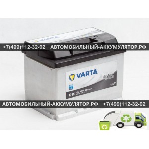АККУМУЛЯТОР VARTA Black Dynamic 56Ah EN480 п.п.(242х175х190) - 556401048