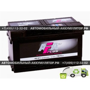 АККУМУЛЯТОР AFA 80 Ah EN740 о.п. (315x175x175) 580406 (HS-N4)