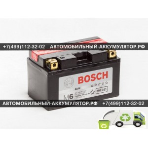 АККУМУЛЯТОР BOSCH МОТО  8Ah EN150 п.п.(150х87х93) (YTZ10S-4/YTZ10S-BS) (Y11) AGM АККУМУЛЯТОР BOSCH МОТО  8Ah EN150 п.п.(150х87х93) (YTZ10S-4/YTZ10S-BS) (Y11) AGM
