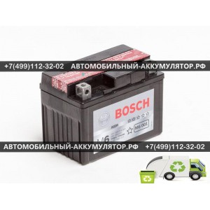 АККУМУЛЯТОР BOSCH МОТО  3Ah EN30 о.п.(114х71х86) (YT4L-4/YT4L-BS) (Y5) AGM АККУМУЛЯТОР BOSCH МОТО  3Ah EN30 о.п.(114х71х86) (YT4L-4/YT4L-BS) (Y5) AGM