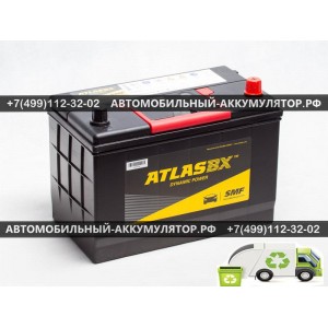 АККУМУЛЯТОР ATLAS  90Ah EN750 о.п.(302х172х220) (MF105D31L) АККУМУЛЯТОР ATLAS  90Ah EN750 о.п.(302х172х220) (MF105D31L)