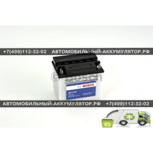 АККУМУЛЯТОР BOSCH МОТО M4 F23  0092M4F230 7Ач (A/h) - 507101008 / YB7C-A Аккумулятор BOSCH MOBA M4 F23 0092M4F230 7 Ач (A/h) - 507101008