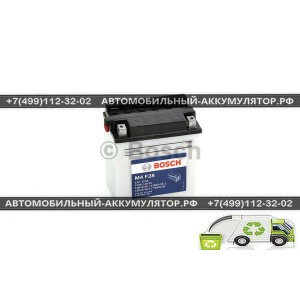 АККУМУЛЯТОР BOSCH МОТО M4 F28  0092M4F280 11Ач (A/h) - 511012  009 / YB10L-A2 АККУМУЛЯТОР BOSCH МОТО M4 F28  0092M4F280 11Ач (A/h) - 511012  009 / YB10L-A2