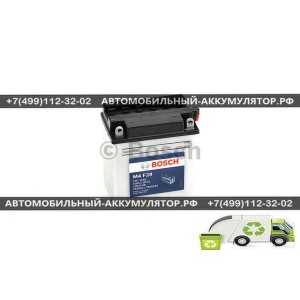 АККУМУЛЯТОР BOSCH МОТО M4 F29  0092M4F290 11Ач (A/h) - 511013  009 / YB10L-B2 АККУМУЛЯТОР BOSCH МОТО M4 F29  0092M4F290 11Ач (A/h) - 511013  009 / YB10L-B2
