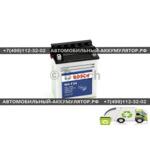АККУМУЛЯТОР BOSCH МОТО M4 F34  0092M4F340 14Ач (A/h) - 514011014 / YB14L-A2 АККУМУЛЯТОР BOSCH МОТО M4 F34  0092M4F340 14Ач (A/h) - 514011014 / YB14L-A2