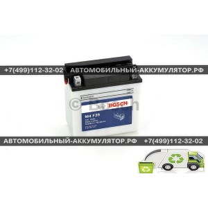 АККУМУЛЯТОР BOSCH МОТО M4 F39  0092M4F390 16Ач (A/h) - 516015016 / YB16B-A Аккумулятор BOSCH MOBA M4 F39 0092M4F390 16 Ач (A/h) - 516015016