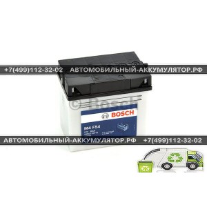 АККУМУЛЯТОР BOSCH МОТО M4 F54  0092M4F540 30Ач (A/h) - 530030030 / 530030 АККУМУЛЯТОР BOSCH МОТО M4 F54  0092M4F540 30Ач (A/h) - 530030030 / 530030